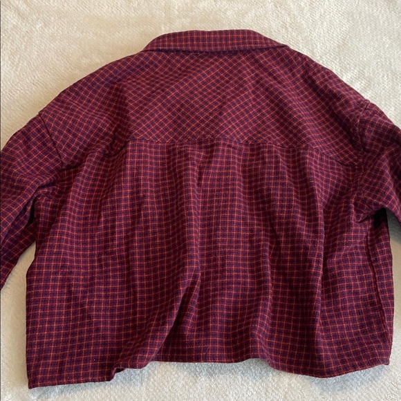 RSQ Cropped Flannel - Picture 5 of 5